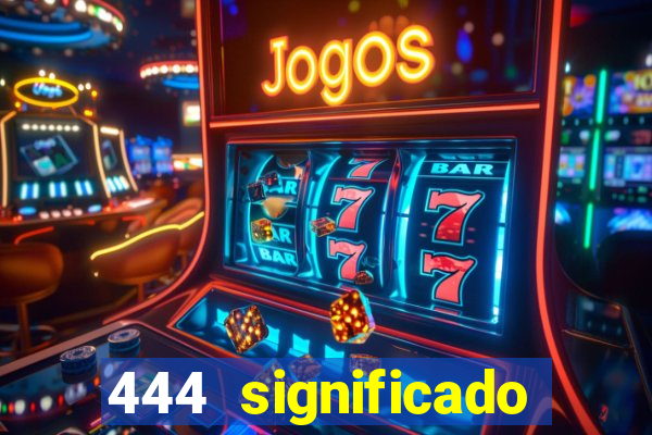 444 significado hora espejo